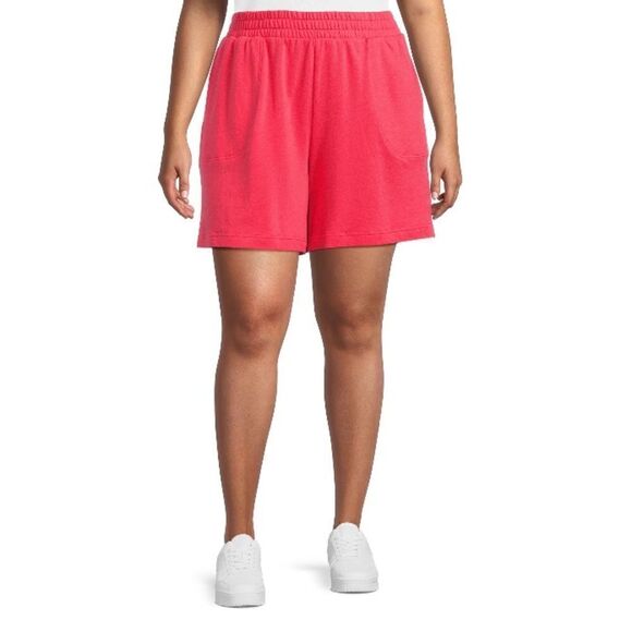 Women's Soft Comfy Easy Knit Pull On Shorts Size 3X - Picture 4 of 6